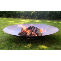 Cortenstalen Vuurschaal 150 plat